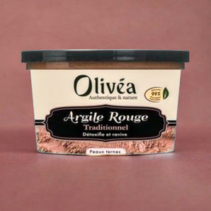 Pot d'Argile Rouge Traditionnelle Olivéa pour peaux sensibles