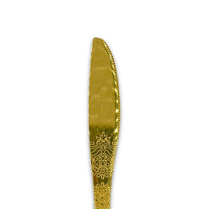 Couteaux doré de 23cm pour table élégante - Fochta