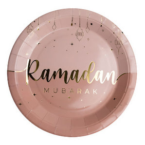 6 Assiettes Ramadan Mubarak